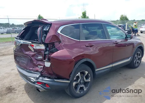2018 Honda Cr-V Touring из США, поврежденный, VIN 2HKRW2H9XJH603529